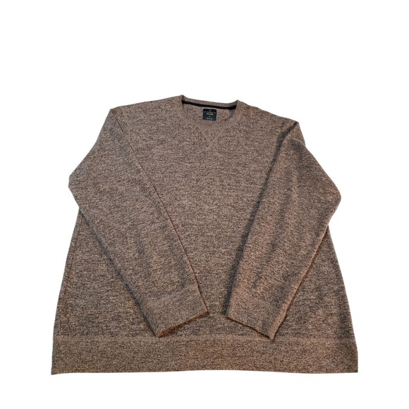 Members Mark Crewneck Pullover Sweater Mens XL Oatmeal Knit Comfy Winter Outdoor - Picture 2 of 12